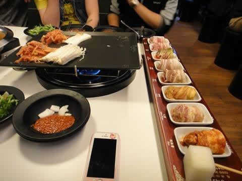 韩国八色烤肉实拍