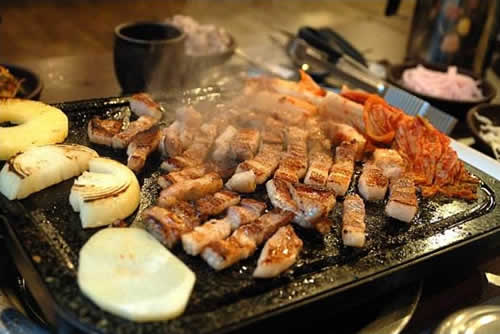 韩国烤五花肉