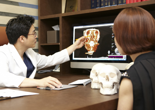 韩国DA颧骨整形手术术前面诊
