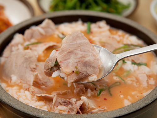 韩国猪肉汤实拍图