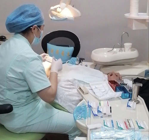 山东青岛牙博士口腔种植牙过程