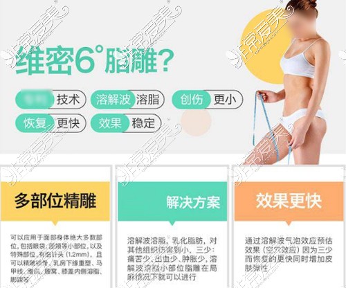 维密6°脂雕吸脂价格更新，曝光维密6度脂雕修复多少钱！