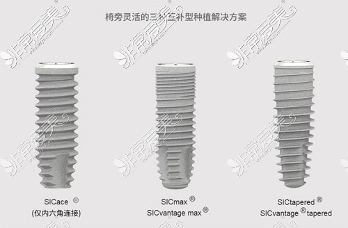 瑞士Sic种植牙型号