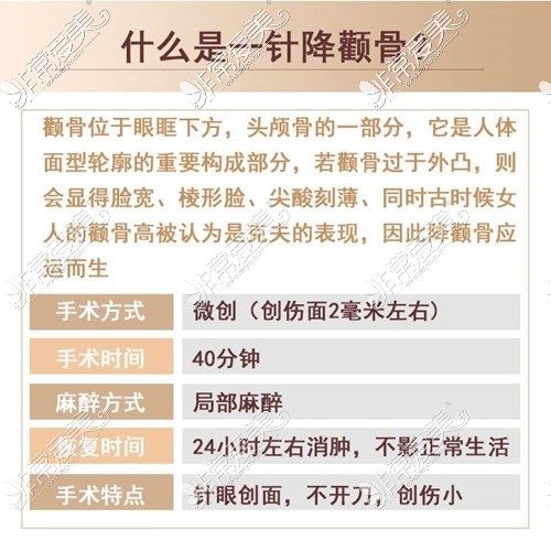 降颧骨针是怎样的原理？杭州艺星一针降颧骨疗效永久吗？