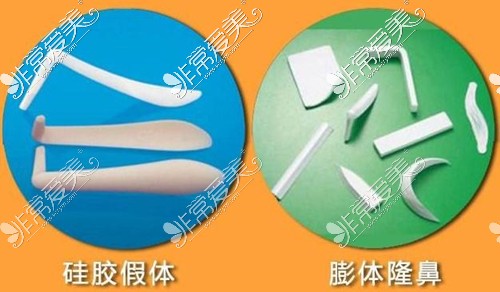 膨体硅胶两种隆鼻材料对比