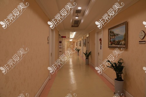 合肥维多利亚整形医院走廊环境