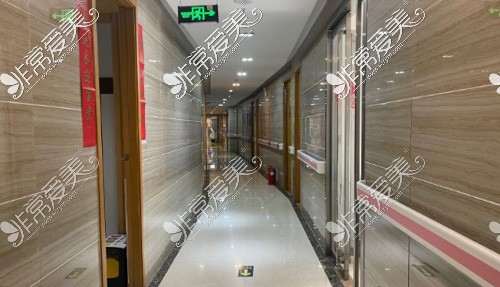 郑州集美美容医院走廊