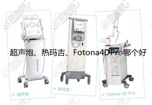 半岛超声炮和热玛吉、Fotona4DPro哪个好