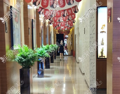杭州艺星医疗美容医院走廊