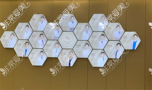 北京圣嘉新医疗美容医生介绍墙