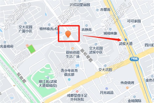 成都唐牙科（晋阳店）地图