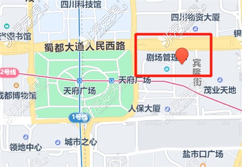 成都科瓦齒科（仁和春天店）地圖