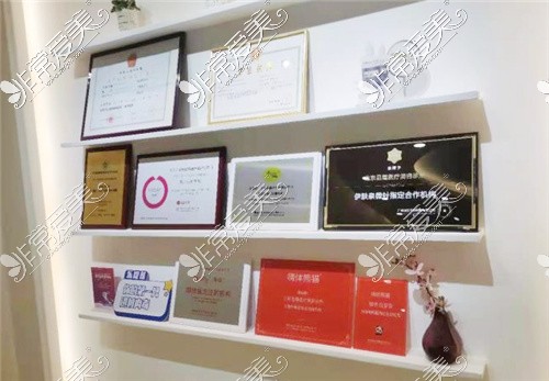 北京品塑医疗美容授权证书展示