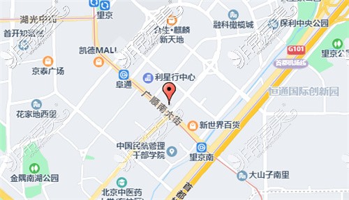 北京劲松口腔医院望京店位置