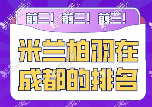 米兰柏羽在成都的排名咋样?保底前三名这还不正规?!