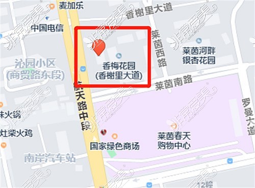 宜賓韓美整形美容地址地圖