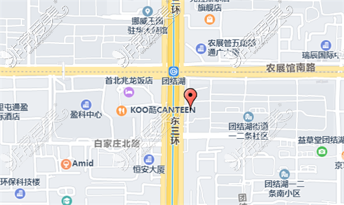 佳美口腔(团结湖店)地址