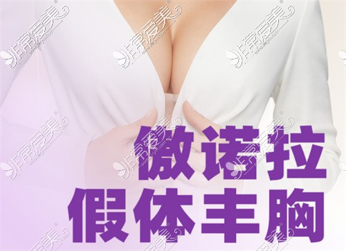 傲诺拉假体隆胸宣传图