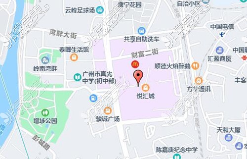 廣州廣大口腔悅匯城院區(qū)地址