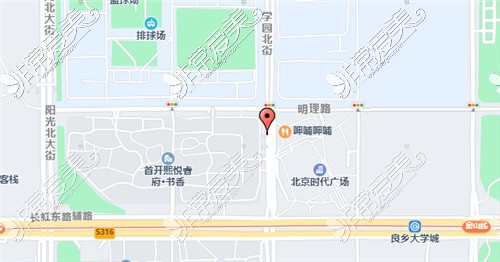 北京惠美口腔(良乡大学城店)地址