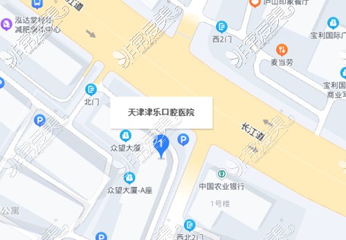 天津津乐口腔百度地图