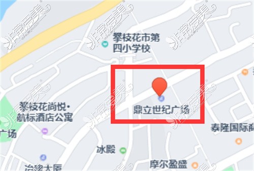 攀枝花凝美医疗美容地图