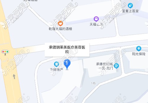 承德玥莱美整形百度地图