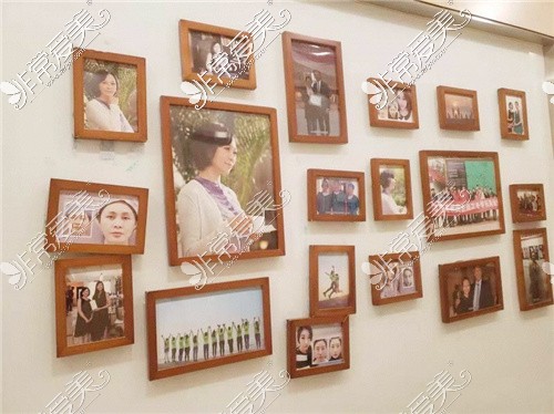北京客莱美舍医疗美容照片墙