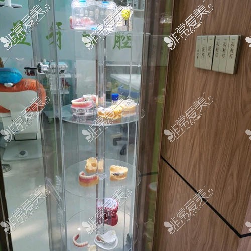 漯河益牙口腔假牙展示柜