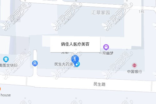 石家庄俏佳人医疗美容百度地图