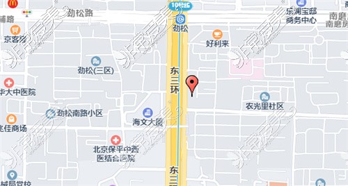 北京泰康拜博口腔(劲松店)地址