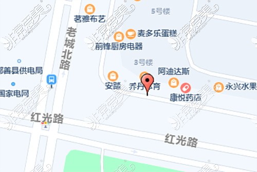 新疆吐鲁番博爱口腔示意图