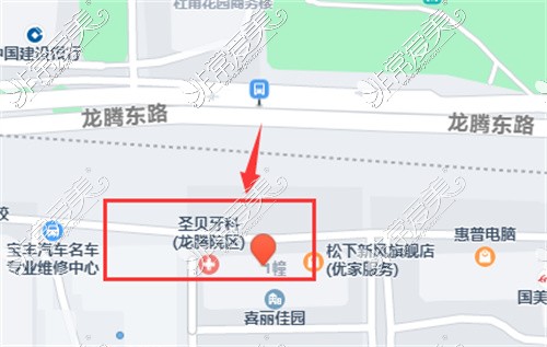 成都圣贝龙腾店地图