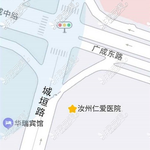 汝州仁爱医院地图位置展示