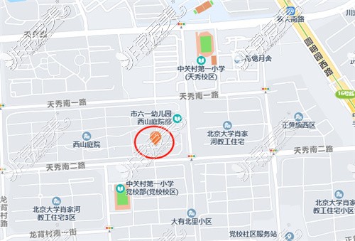 北京雅德嘉口腔(西山庭院店)地址