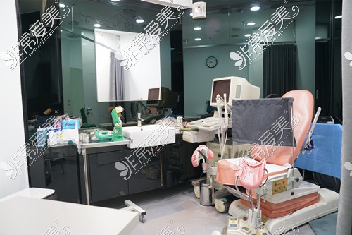 韩国Qline女性医院私密整形复查室