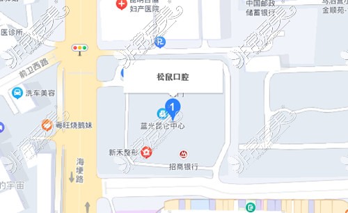 昆明松鼠口腔百度地图