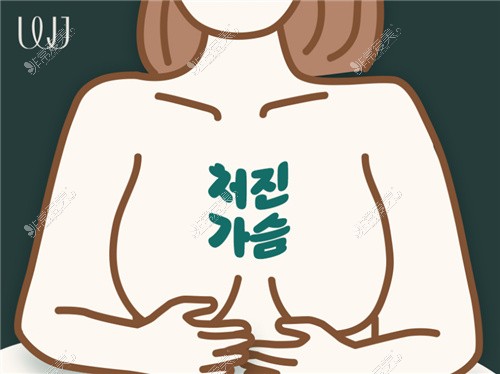 韩国WJ原辰整形外科胸部下垂提升