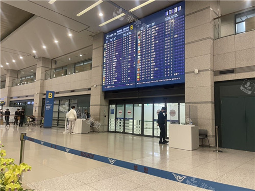 韓國機(jī)場環(huán)境圖 