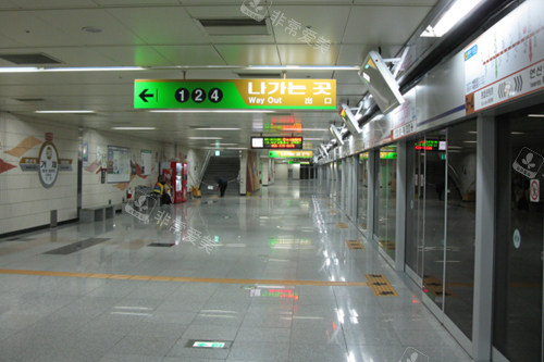 韩国地铁站