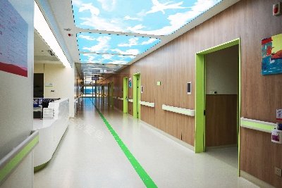 西安国际医学中心医院整形医院手术室外部环境图