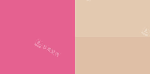 粉色和膚色的對(duì)比 粉色和膚色的對(duì)比