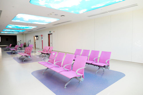 西安国际医学中心医院整形医院详休息等待区