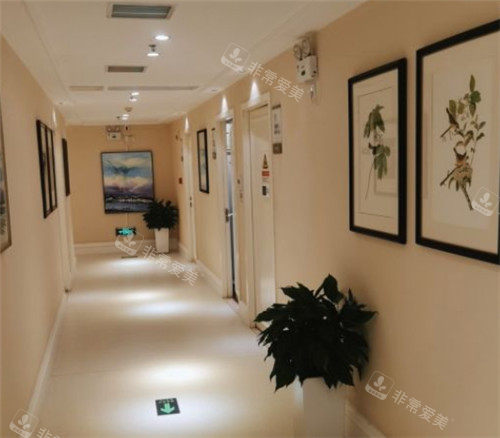 郑州美莱医疗整形走廊环境图