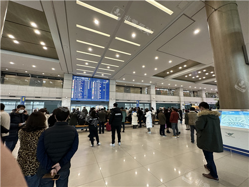 韩国机场环境展示