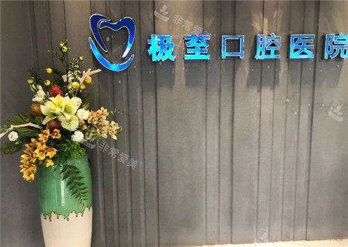 潮州極至口腔logo墻