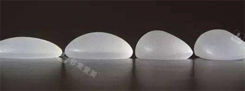 隆胸假体示意图 隆胸假体示意图