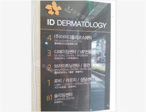 ID整形樓層分布 ID整形樓層分布