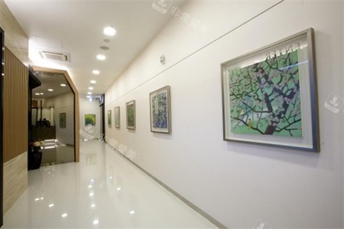 韩国JF医院中心走廊