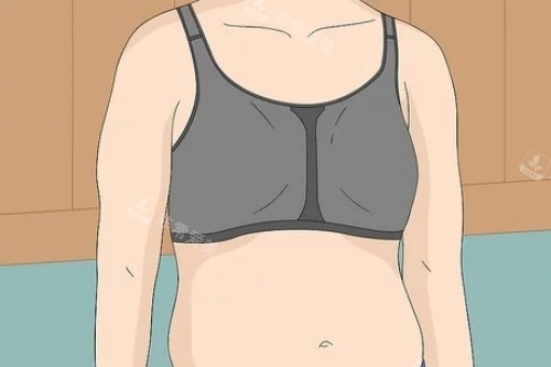 男性乳房發(fā)育癥手術卡通